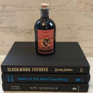 Spooky Witchcraft Evil Black Cat Potion Apothecary Glass Bottle Decoration